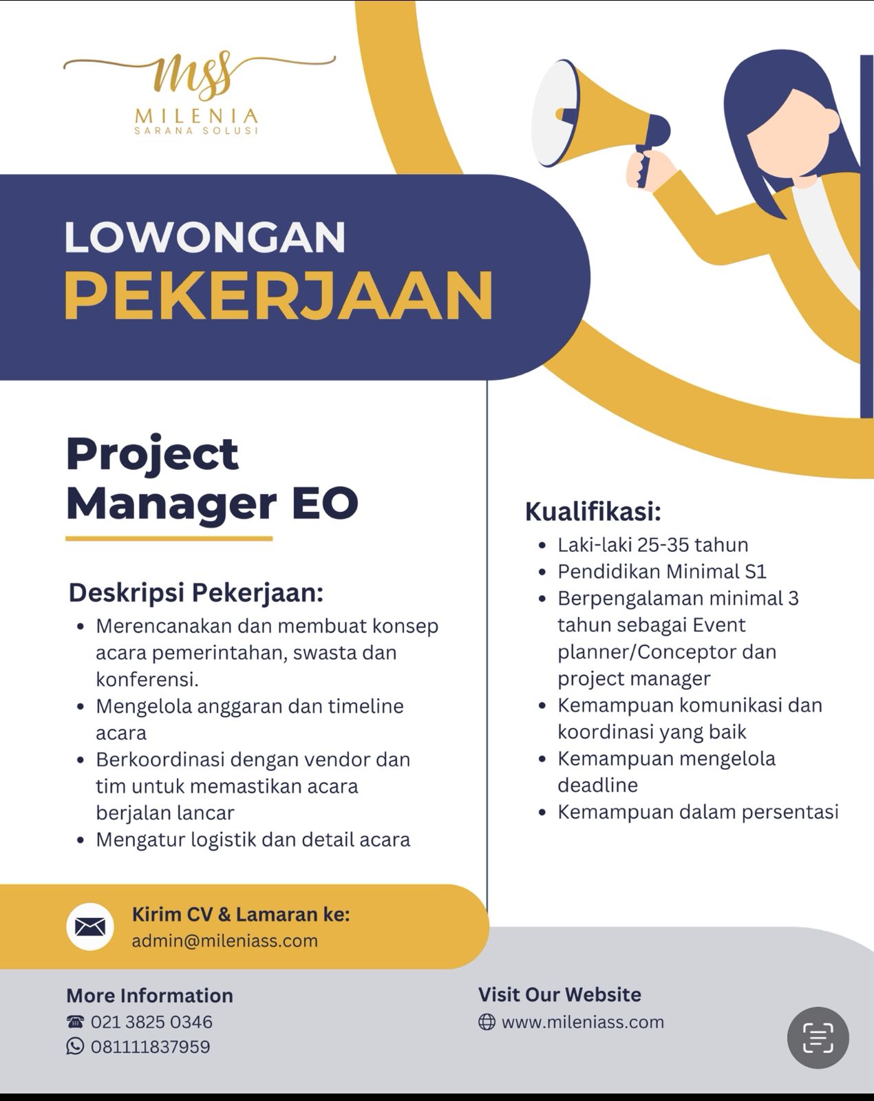 Brosur Lowongan Kerja